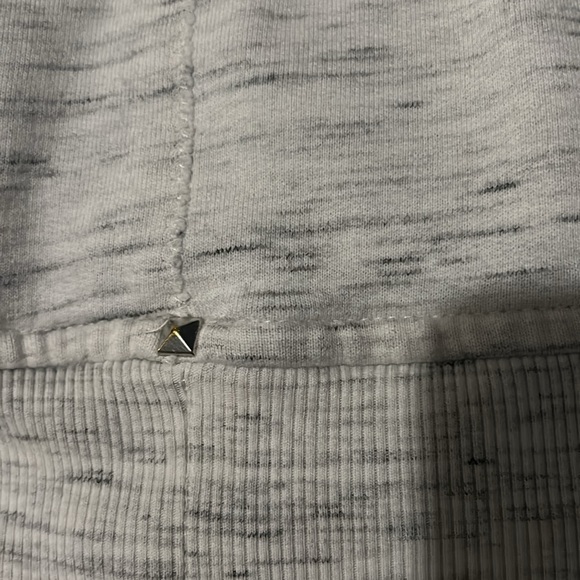 Wilfred heather gray studded Diderot cardigan sz M - Picture 8 of 10